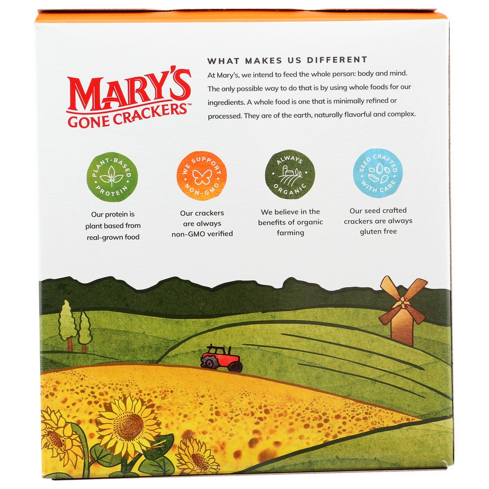 Marys Gone Crackers Cracker Evrythng Seed Organic - 6 Ounce,  Case of 6