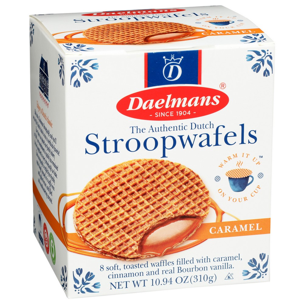 Daelmans 03342,  Stroopwafels Jumbo Box 10.94 Ounce,  Case of 8