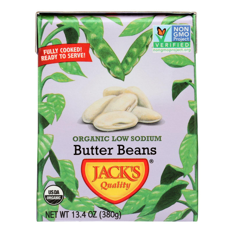 Jack's Quality Butter Beans - Case of 8 - 13.4 Ounce