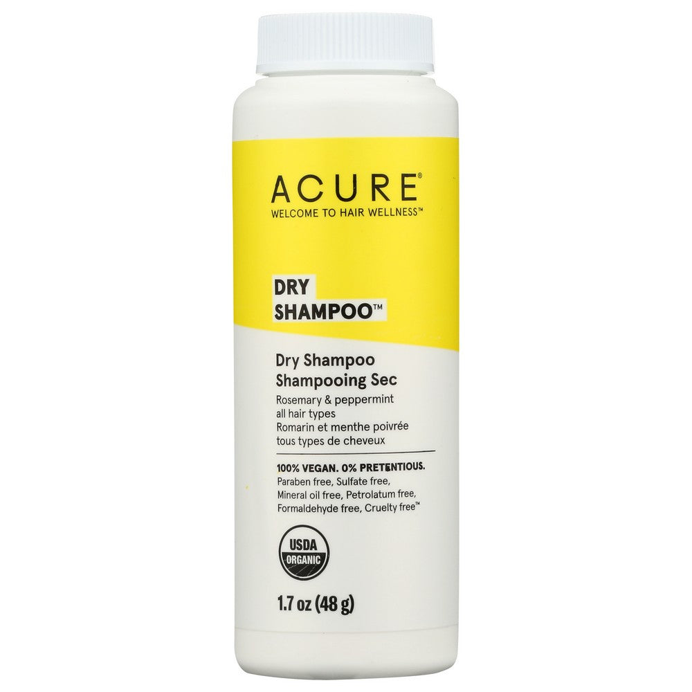 Acure® Eb1035, Rosemary & Peppermint Dry Shampoo - All Hair Types 1.7 Ounce,  Case of 1