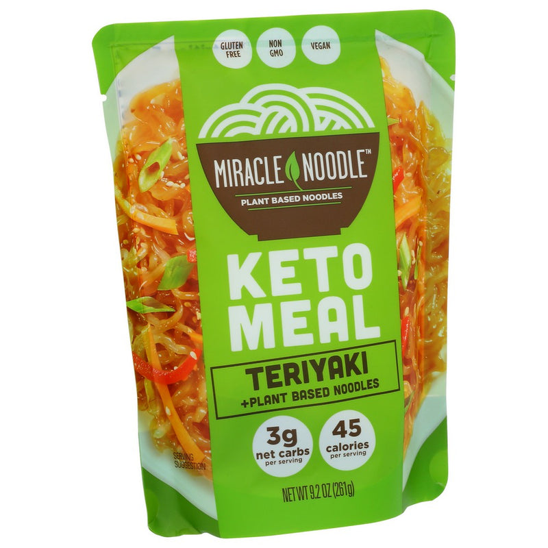 Miracle Noodle Keto Meal Teriyaki - 9 Ounce, Case of 6