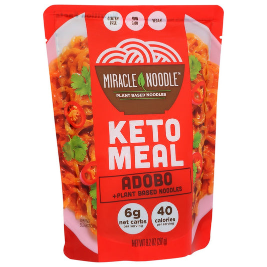 Miracle Noodle™ ,  Keto Meal Adobo Plant Based Noodles 9.2 Ounce,  Case of 6