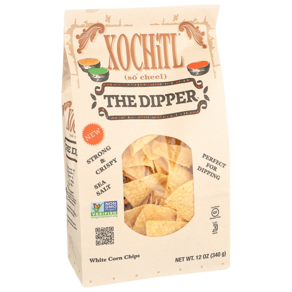 Xochitl , Xochitl The Dipper Corn Chips, 12 Oz.,  Case of 10