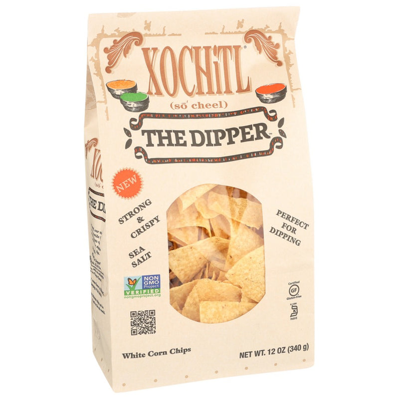 Xochitl Chips Dipping Salted - 12 Ounce, Case of 10