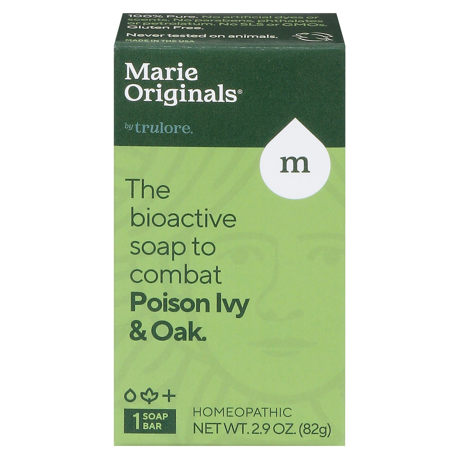 Marie Originals - Soap Poison Ivy & Oak - EA of 1-2.9 OZ