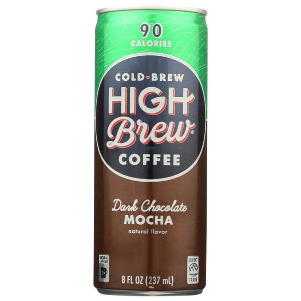 High Brew Coffee Drk Chocolate Mocha - 8 Fluid Ounce, Case of 12