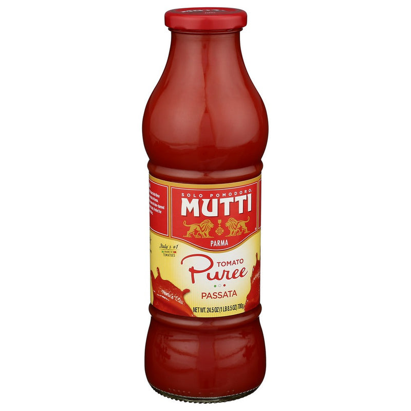 Mutti Tomato Puree Passata - 25 Ounce, Case of 6