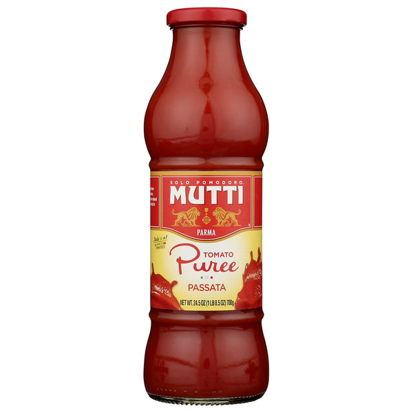 Mutti Tomato Puree Passata - 25 Ounce, Case of 6