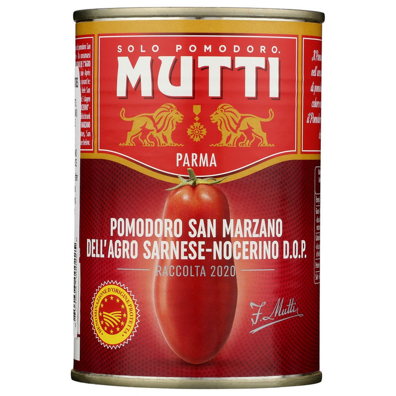 Mutti Tomatoes Whole Peeled - 14 Ounce, Case of 6