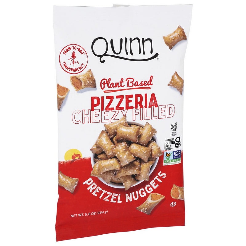 Quinn Cheese Prtzls  Pizza Plnt Bs - 6 Ounce, Case of 8