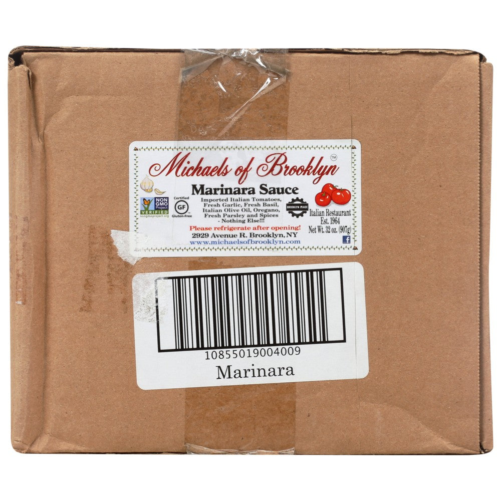 Michaels Of Brooklyn 6-2825, Michael's Of Brooklyn Marinara Sauce, 32 Oz.,  Case of 6