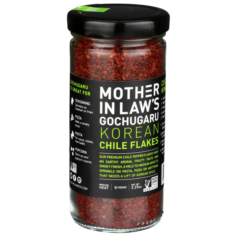 Mother In Law Flakes Chili Gochugaru - 3 Ounce, Case of 6