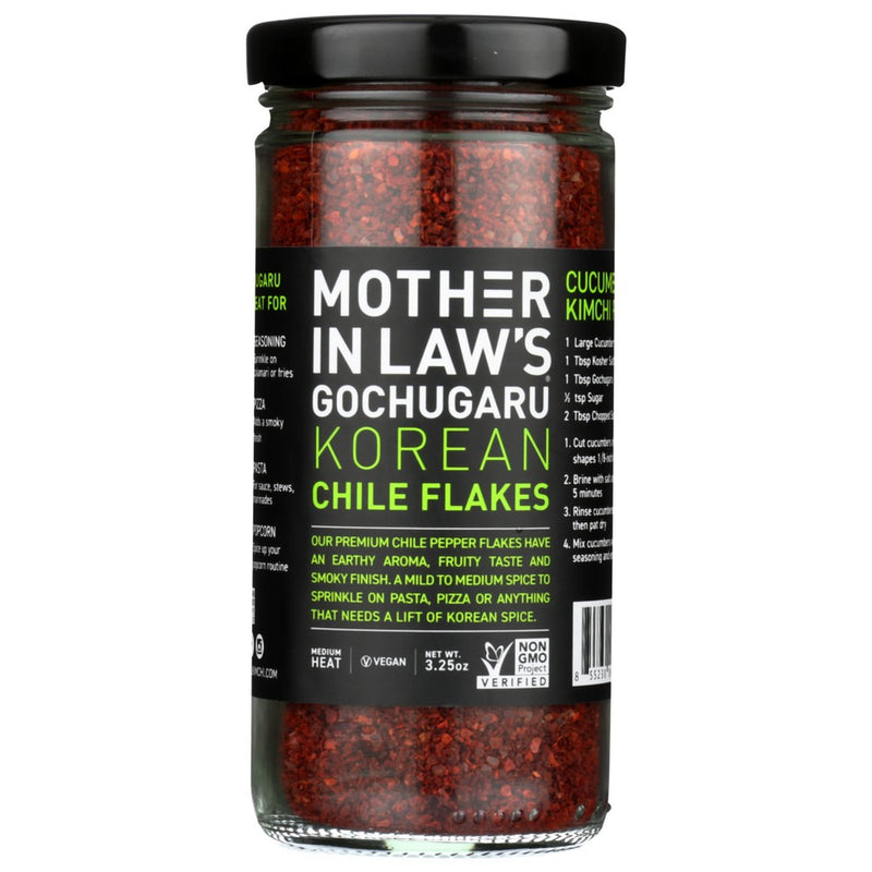 Mother In Law Flakes Chili Gochugaru - 3 Ounce, Case of 6