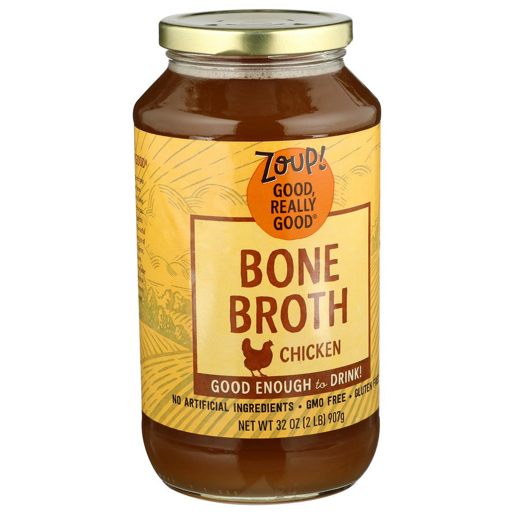 Zoup! Good, Really Good® 855868004000,  Broth 32 Ounce,  Case of 6