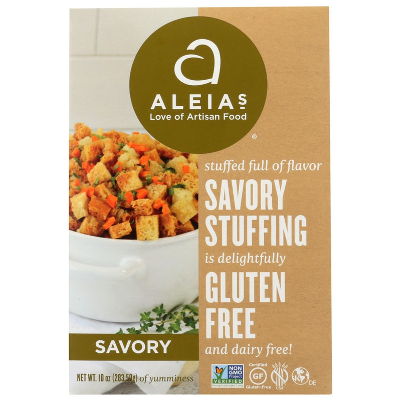 Aleias Stuffing Mix Savory Gf - 10 Ounce, Case of 6