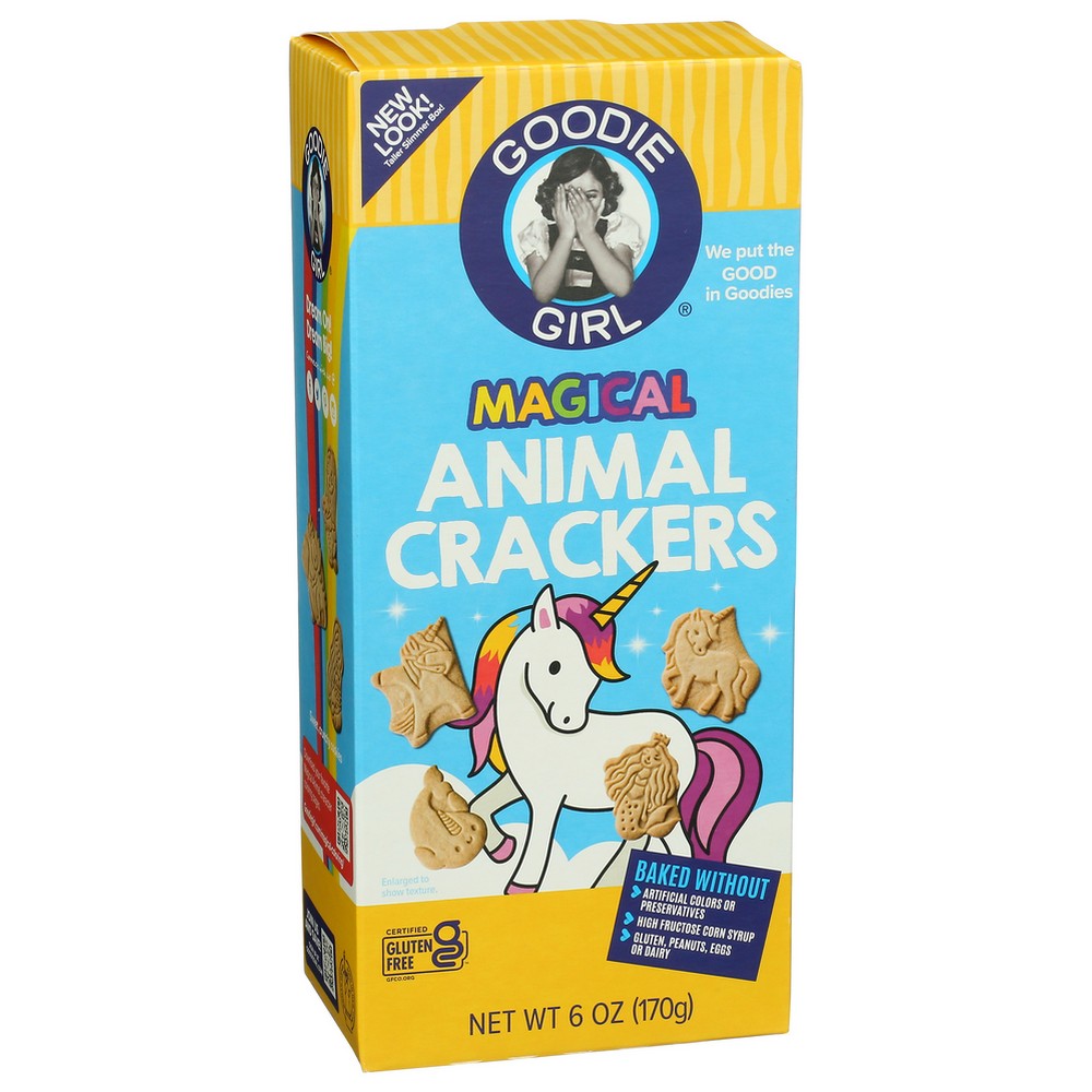 Goodie Girl ,  Magical Animal Crackers 6 Ounce,  Case of 6