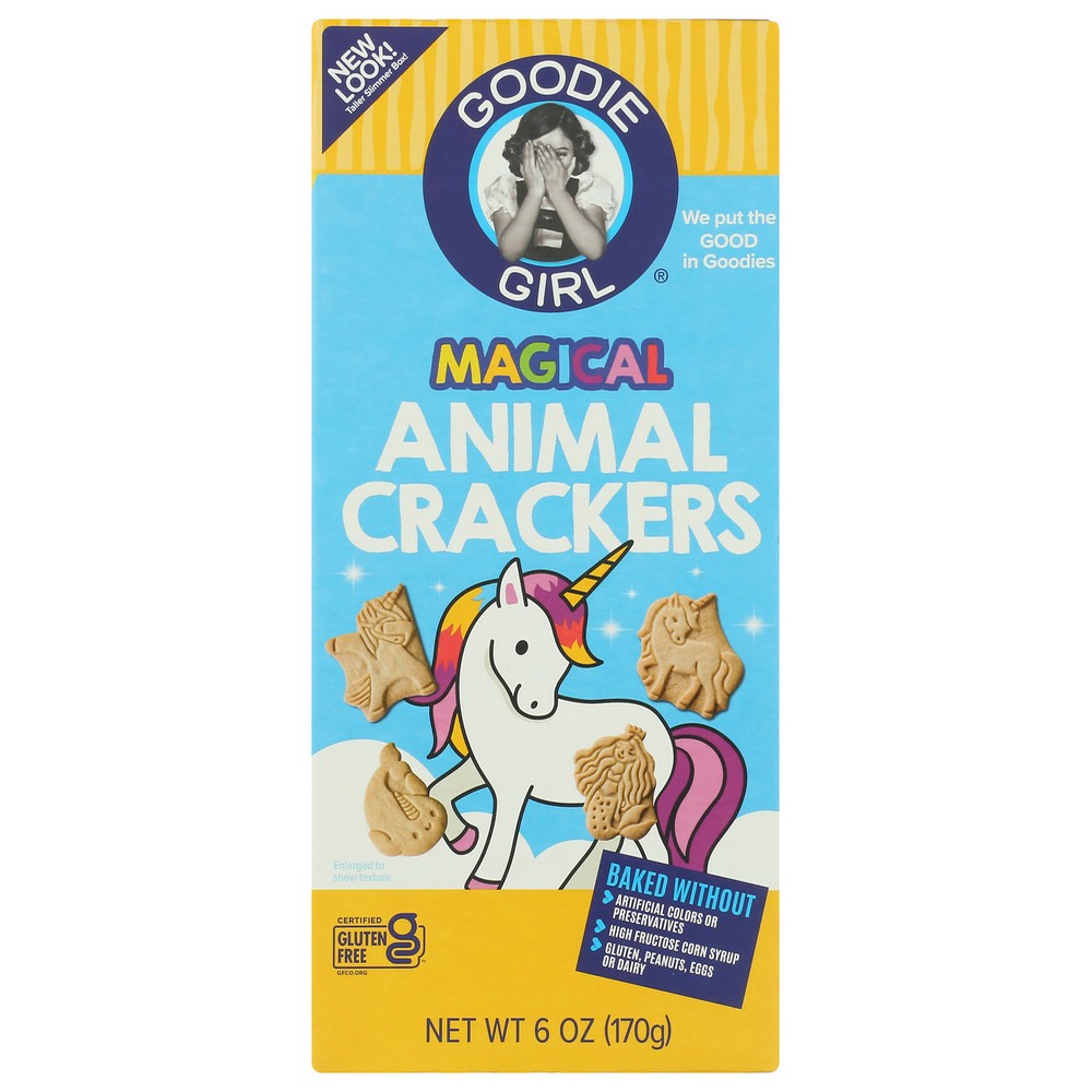 Goodie Girl ,  Magical Animal Crackers 6 Ounce,  Case of 6