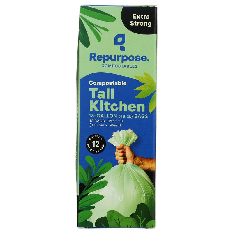 Repurpose Bag Tall Ktchn 13gal12pc - 12 Each, Case of 20