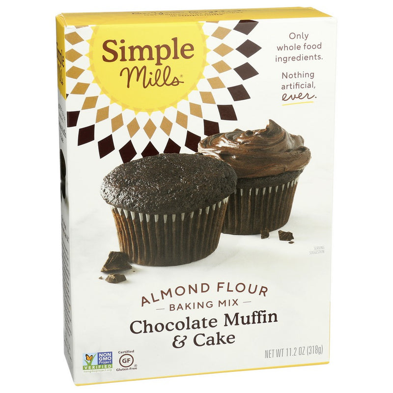 Simple Mills Mix Muffin&cupcake Chocolate - 11 Ounce, Case of 6