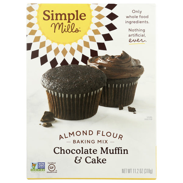 Simple Mills Mix Muffin&cupcake Chocolate - 11 Ounce, Case of 6