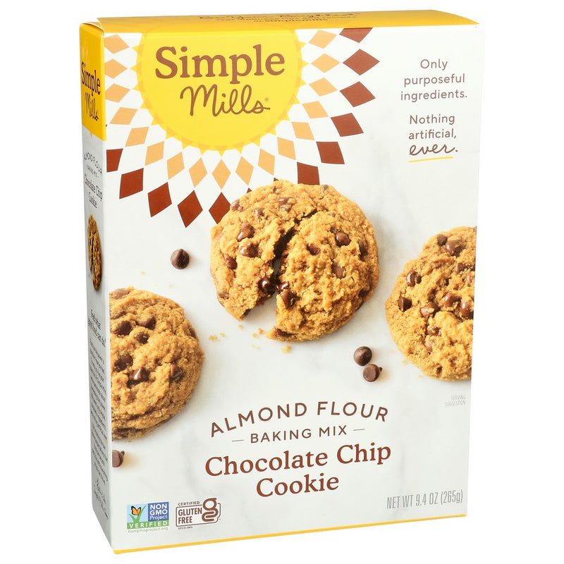 Simple Mills Mix Cookie Chocolate Chip - 9 Ounce, Case of 6