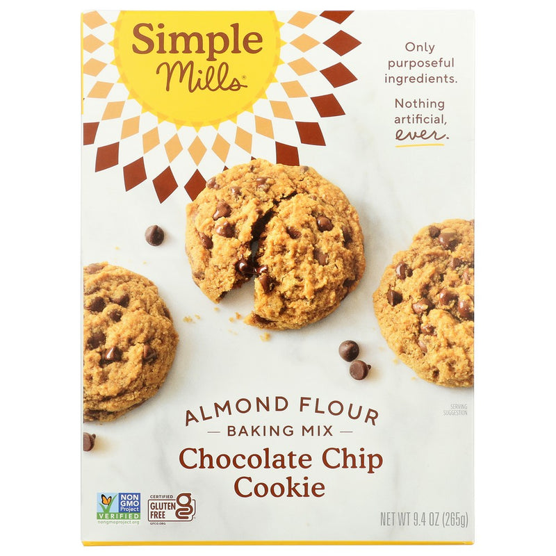 Simple Mills Mix Cookie Chocolate Chip - 9 Ounce, Case of 6