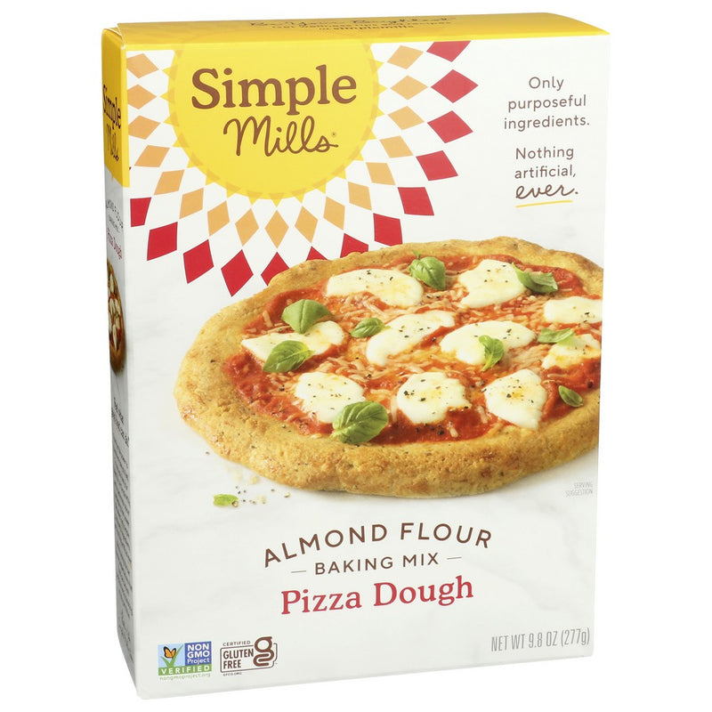 Simple Mills Mix Pizza Dough - 10 Ounce, Case of 6