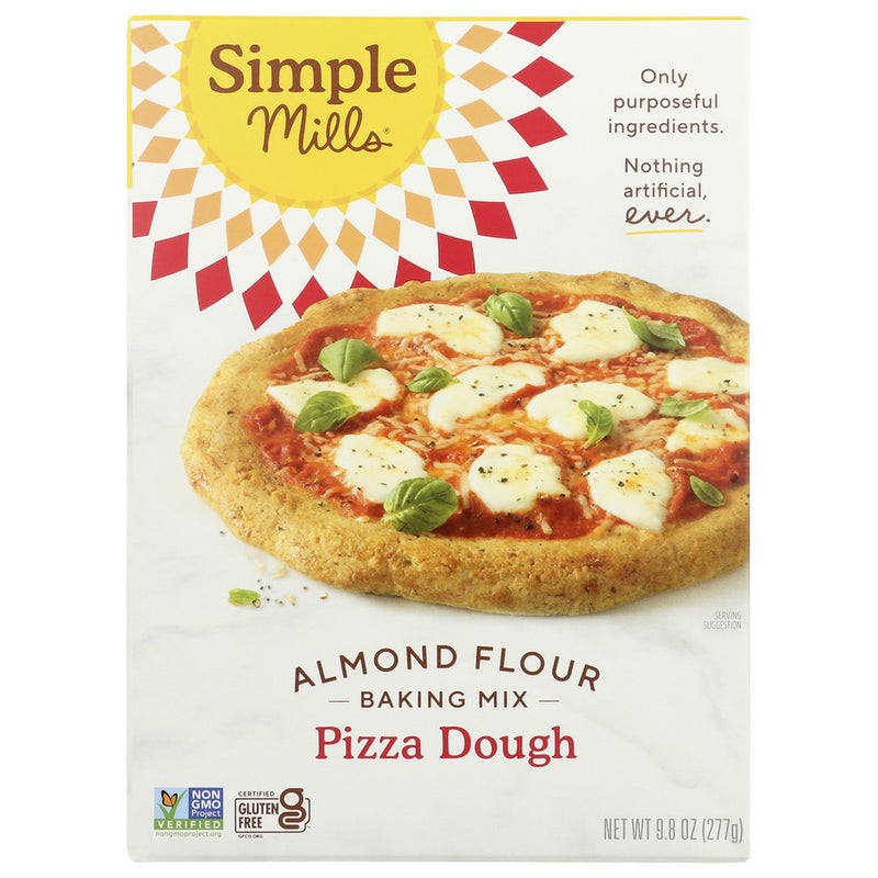 Simple Mills Mix Pizza Dough - 10 Ounce, Case of 6