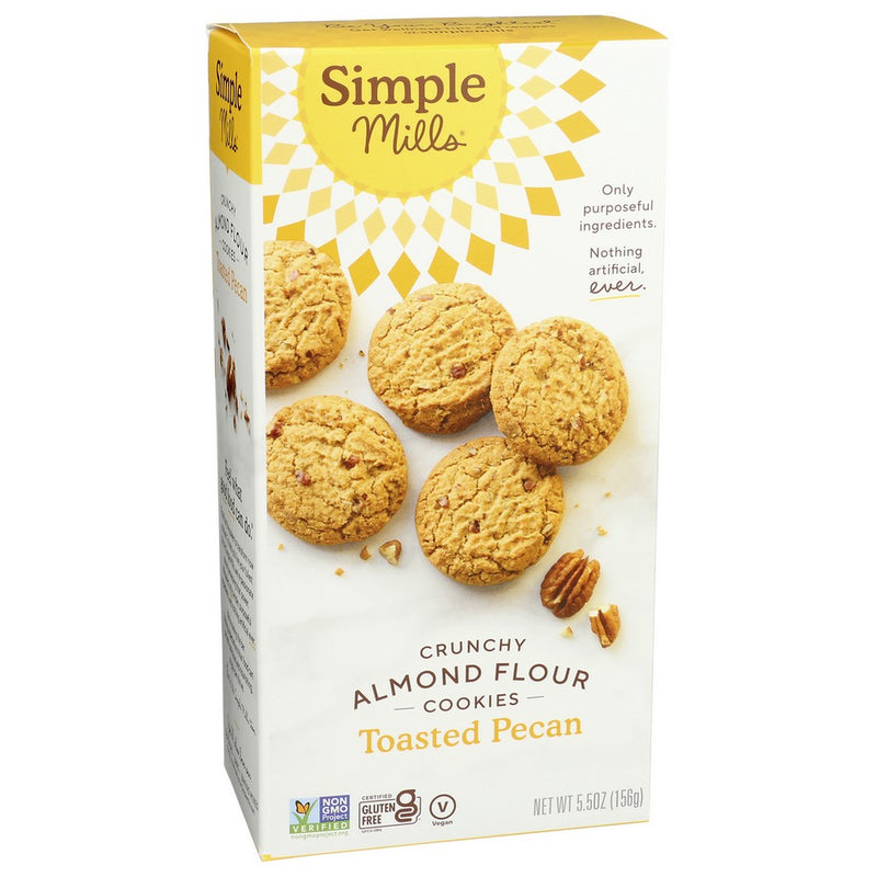 Simple Mills Cookies Crnchy Tstd Pecan - 6 Ounce, Case of 6