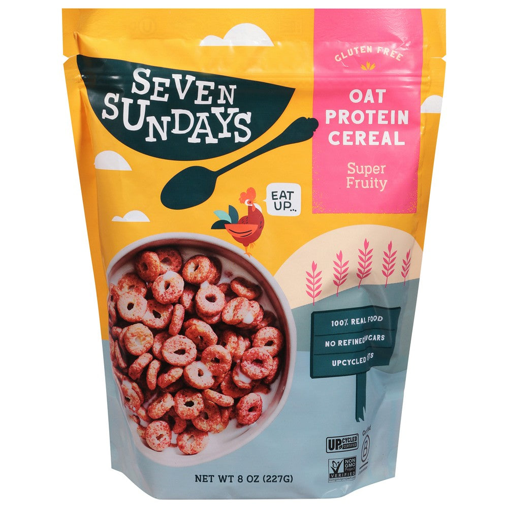 Seven Sundays - Cereal Super Fruity Oat - Case of 6-8 OZ