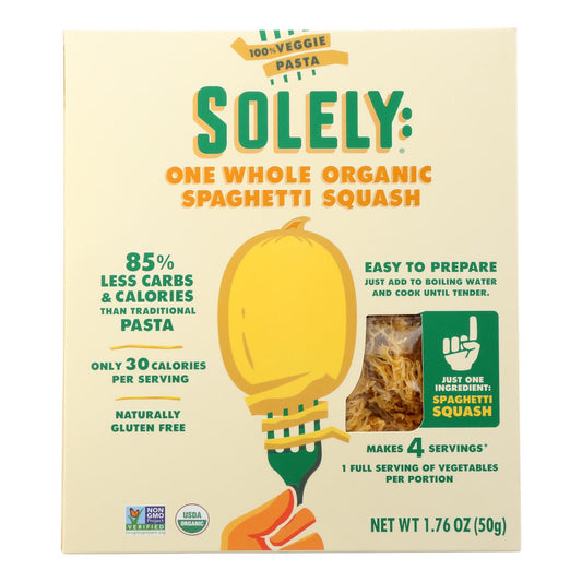 Solely - Pasta Spag Squash - Case of 6-1.76 Ounce