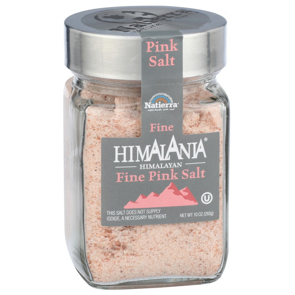 Natierra Himpsgjf7, Fine Natierra Himilania Fine Pink Salt In Glass 10 Ounce,  Case of 6