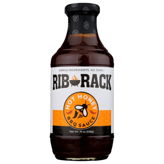 Rib Rack® ,  Sauce Ribs Hot Honey Bbq 19 Ounce,  Case of 6