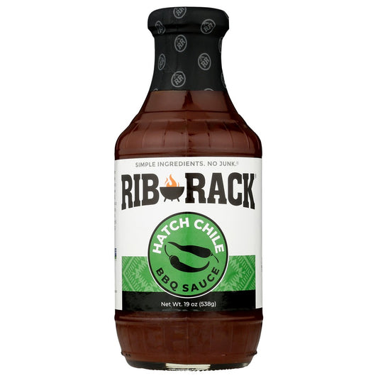 Rib Rack 300475,  Rib Rack Hatch Chile Bbq Sauce 19 Ounce,  Case of 6