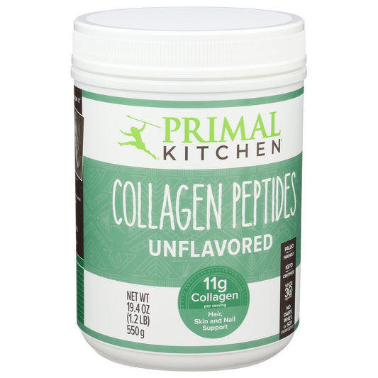 Primal Kitchen® Pkcol-Pepcan50S6, Unflavored Unflavored Collagen Peptides 19.4 Ounce,  Case of 1