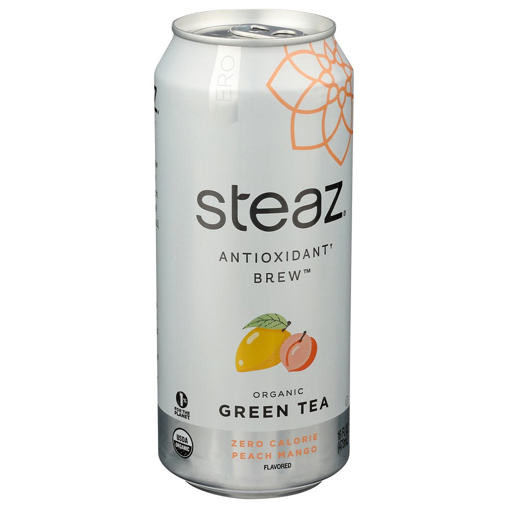Steaz Tea Antiox Brew Zpchmgo - 16 Fluid Ounce, Case of 12