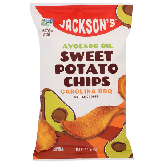 Jackson's 1029,  Sweet Potato Chips In Avocad Oil 5 Ounce,  Case of 12