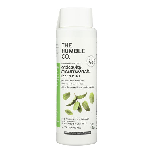 The Humble Co. - Mouthwash Fresh Mint - 1 Each-16.9 Fluid Ounce