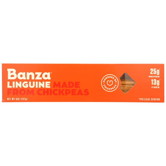 Banza® , Banza Linguine Chickpea Pasta, 8 Oz. Box,  Case of 12