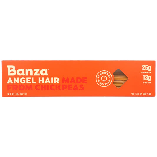 Banza® , Banza Angel Hair Chickpea Pasta, 8 Oz. Box,  Case of 12