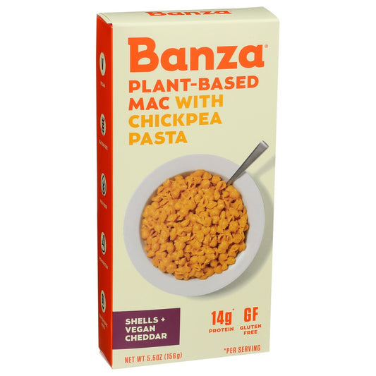 Banza® ,  Shells & Dairy Free Cheddar 5.5 Ounce,  Case of 6