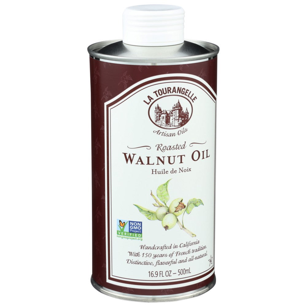 La Tourangelle 40-05-Wal-0500-Cs, La Tourangelle Roasted Walnut Oil, 16.9 Fl. Oz.,  Case of 6