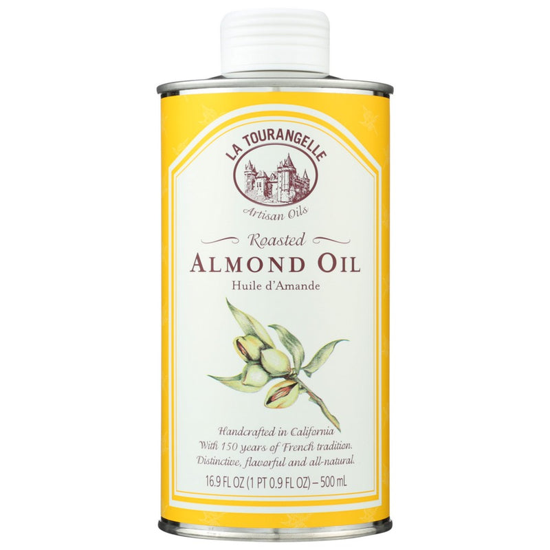 La Tourangelle Oil Almond Roasted - 17 Fluid Ounce, Case of 6