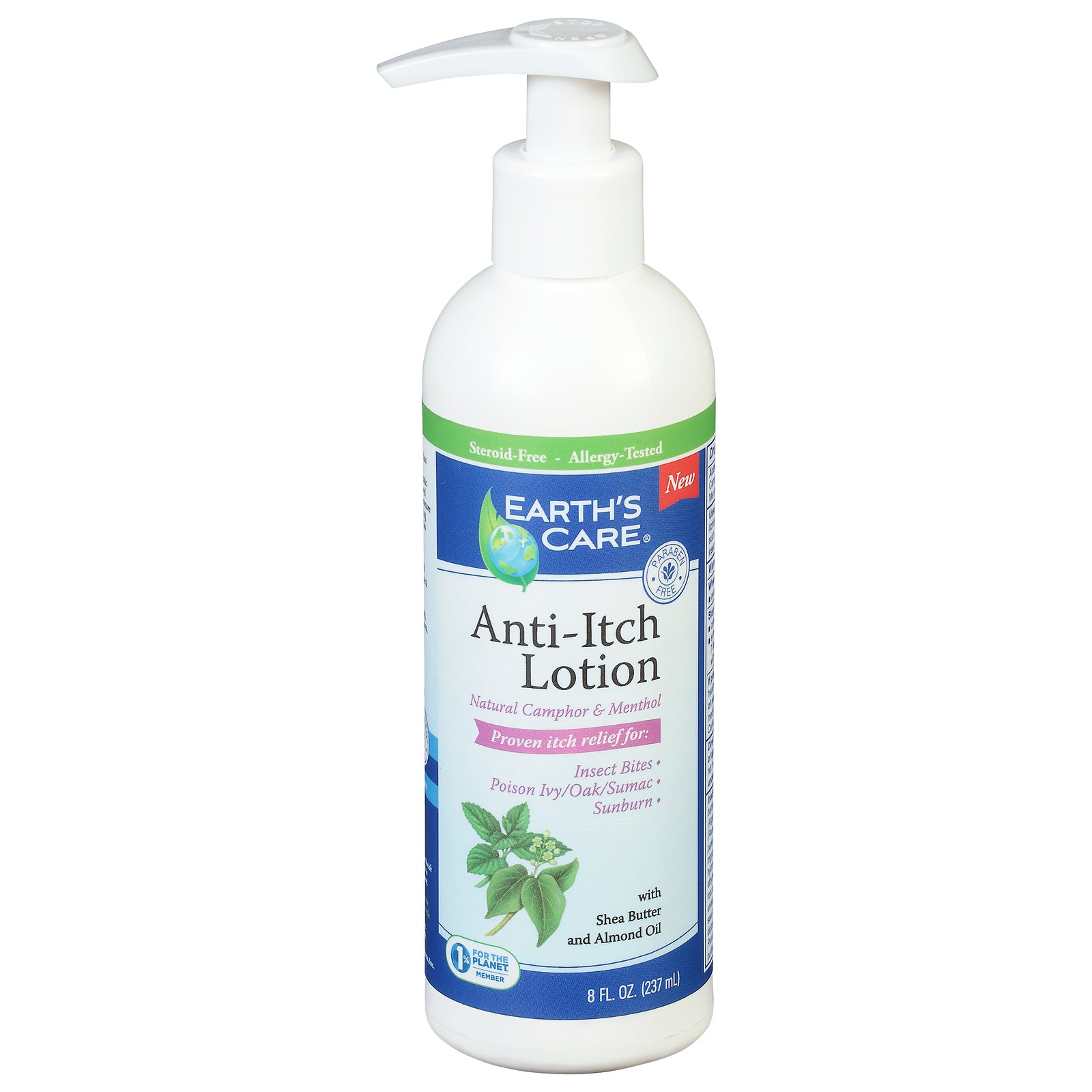Earth's Care - Lotion Anit-itch - 1 Each-8 FZ