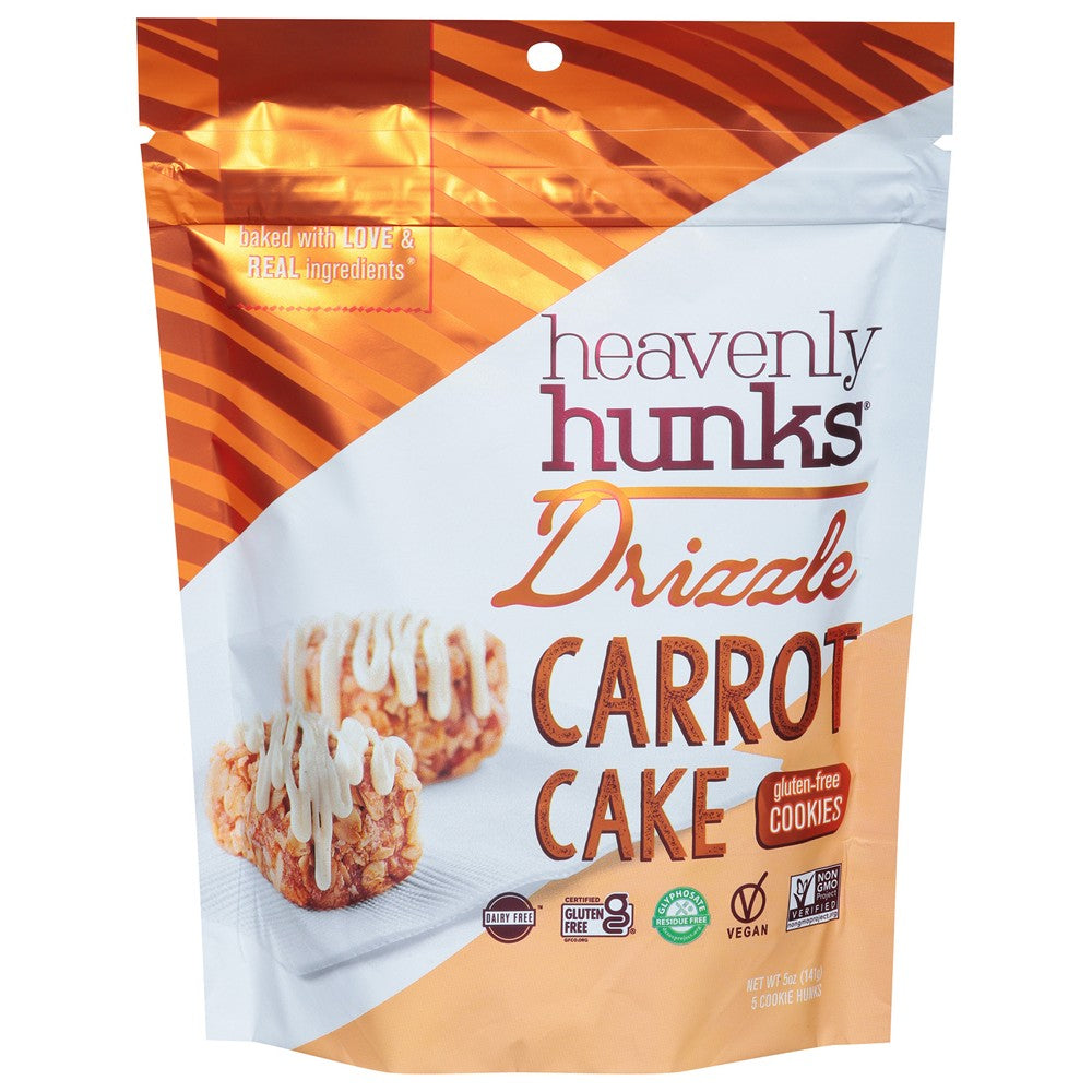 Heavenly Hunks - Ckie Bite Crrt Cake Drzl - Case of 6-5 OZ