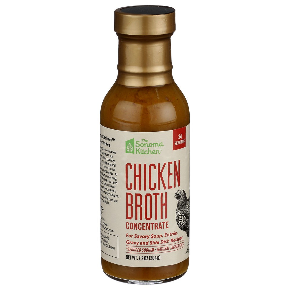 The Sonoma Kitchen Broth Concentrate Chcken - 7 Ounce,  Case of 6