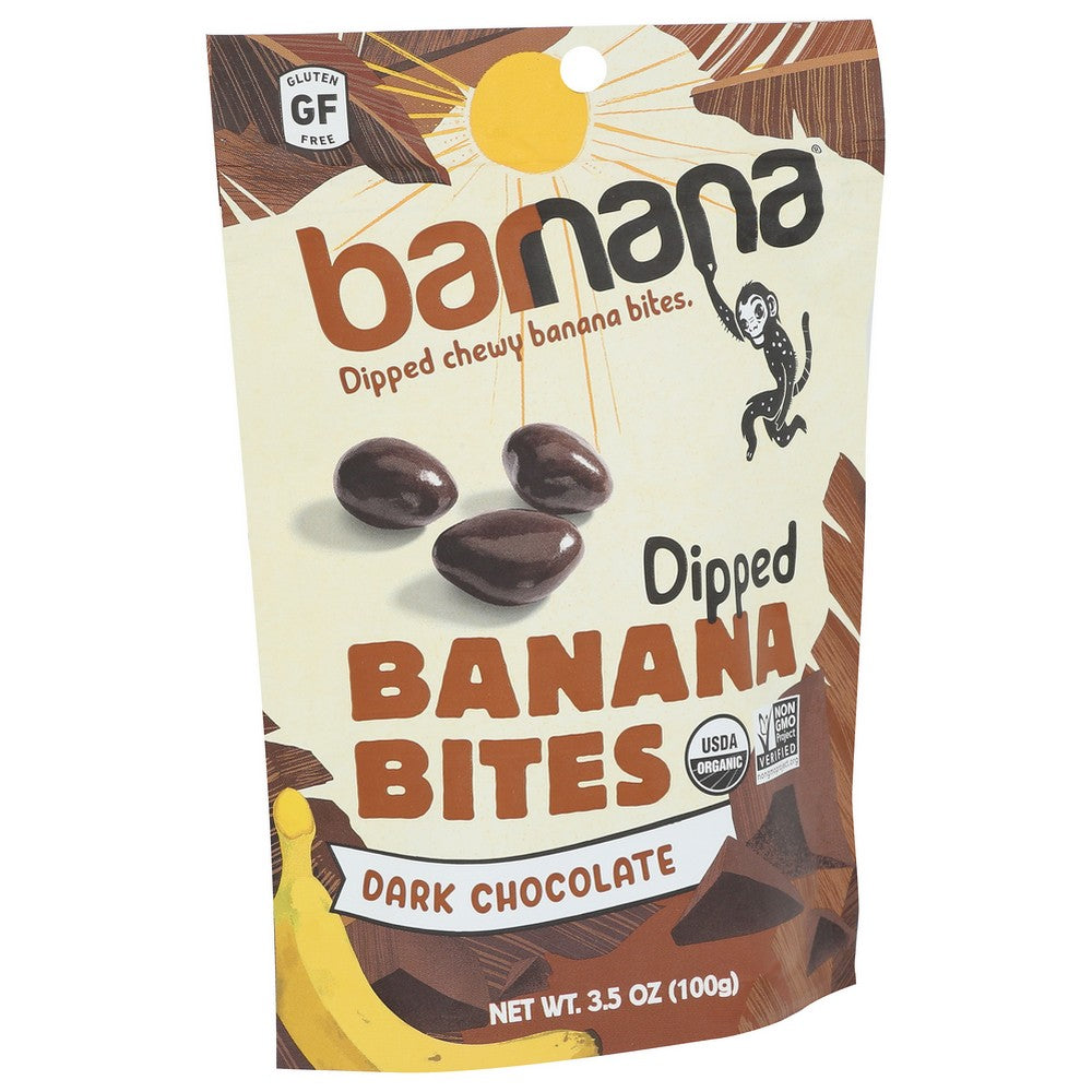 Barnana Banana Bits Chwy Chc Organic - 4 Ounce,  Case of 12