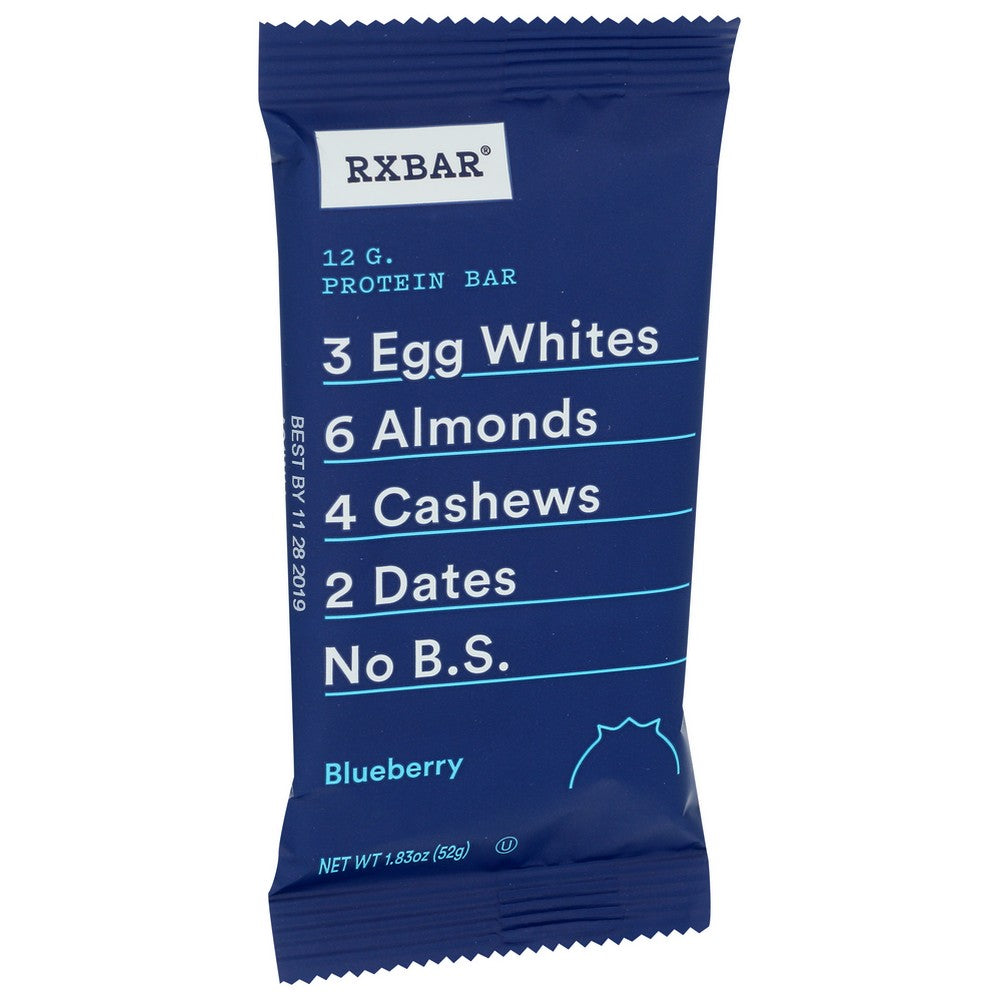 Rxbar Cgo00426,  Bar Protein Blueberry 1.83 Ounce,  Case of 12