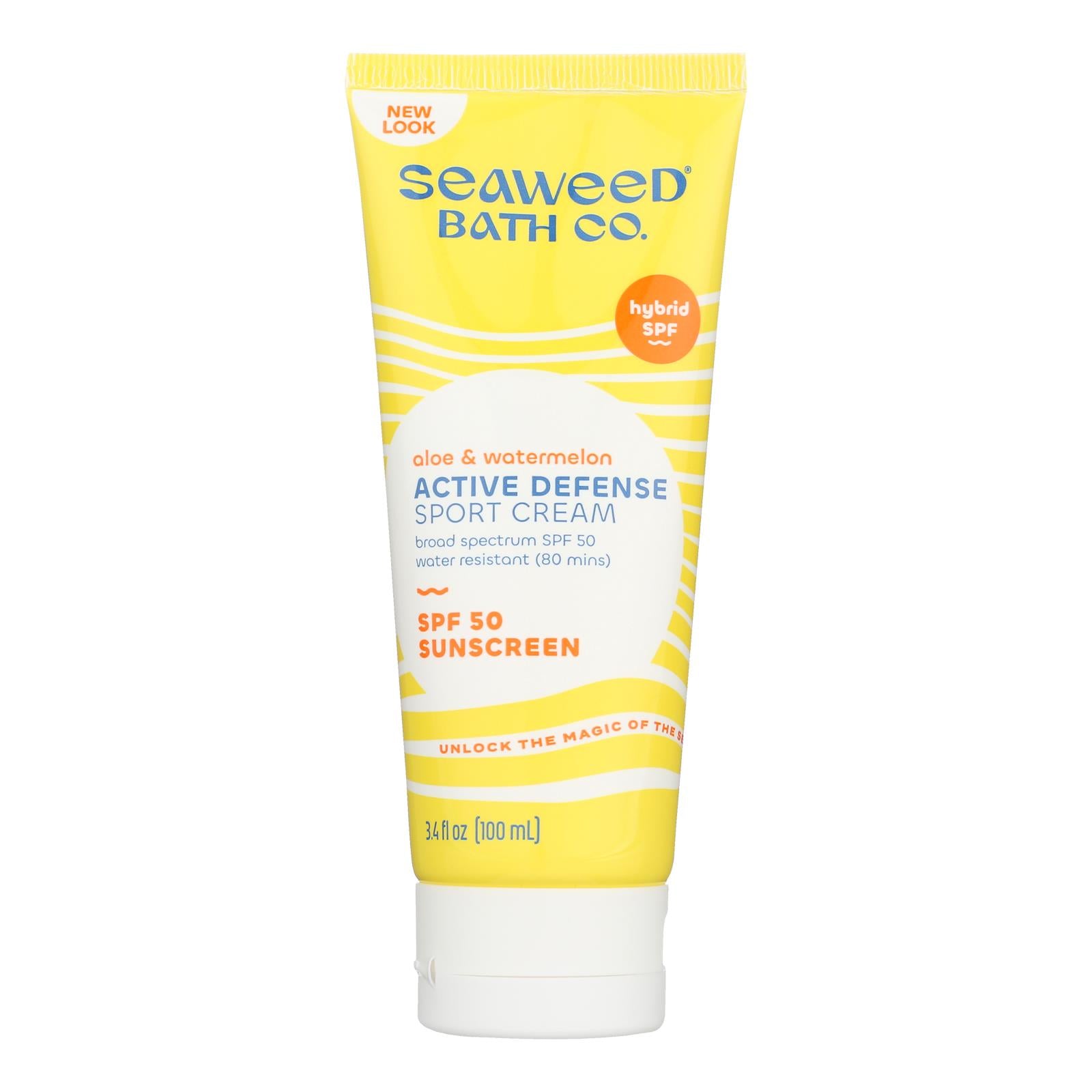 The Seaweed Bath Co - Snscrn Act Def Sprt Spf50 - 1 Each-3.4 Fluid Ounce