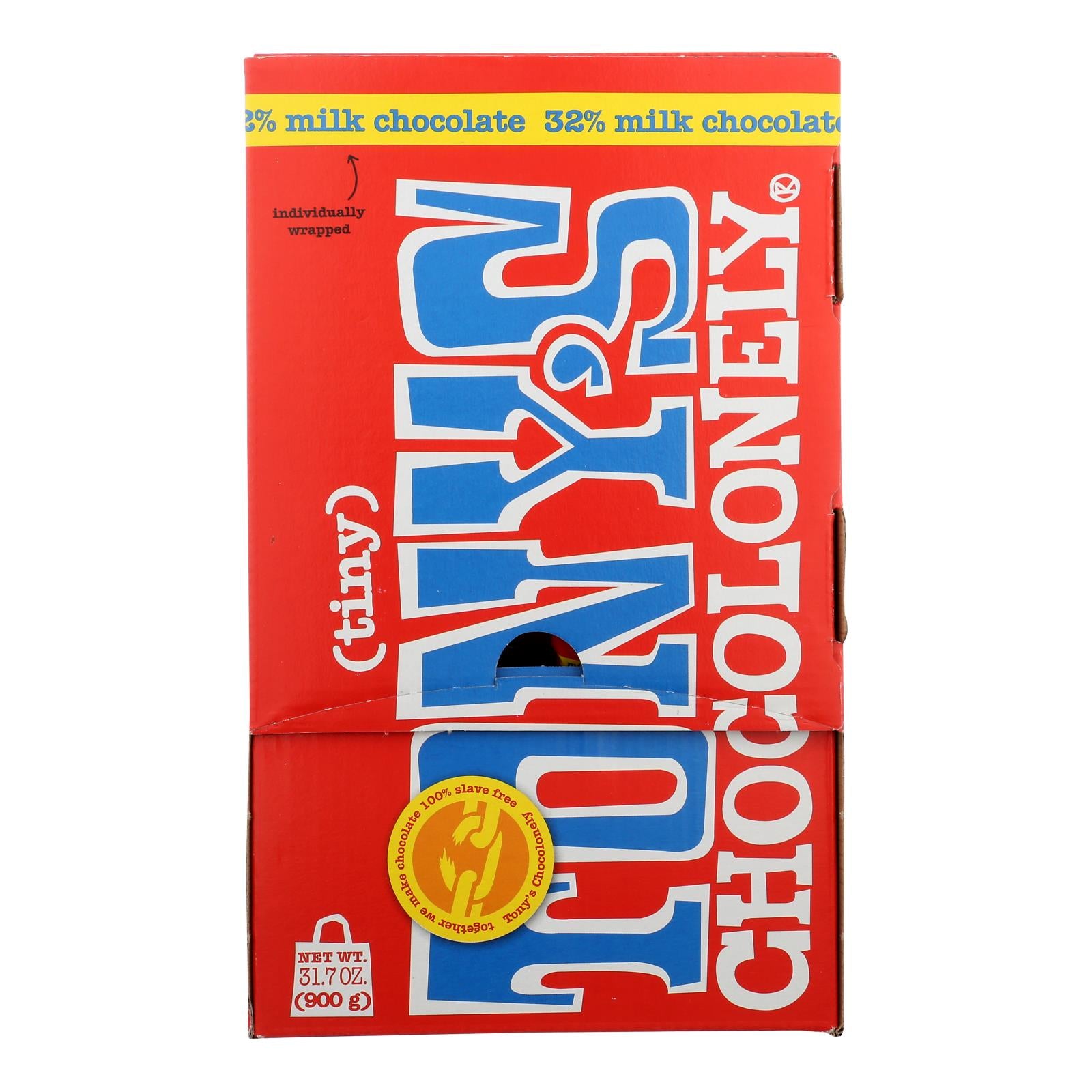 Tony's Chocolonely - Tt Milk Bulk Pck 100 Bites - 1 Each 1-31.7 Ounce